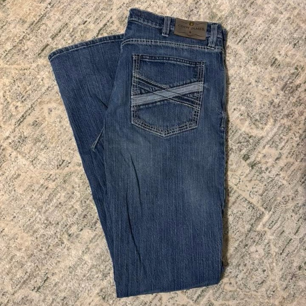 Stylish Bootcut Jeans for Men in Classic Blue